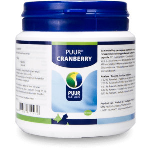 Puur Cranberry Capsules voor hond en kat 2 x 90 tabletten