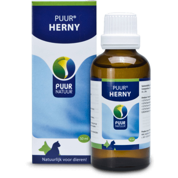 Puur Herny (wervels) voor hond en kat 2 x 50 ml