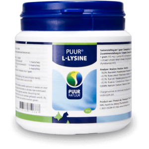 Puur L-Lysine (afweersysteem) voor hond en kat 3 x 50 g