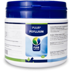 Puur Psyllium (darmen) voor hond en kat 3 x 150 g