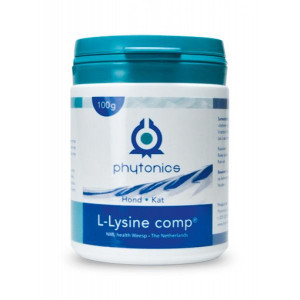 Phytonics L-Lysine comp voor hond en kat 2 x 100 g