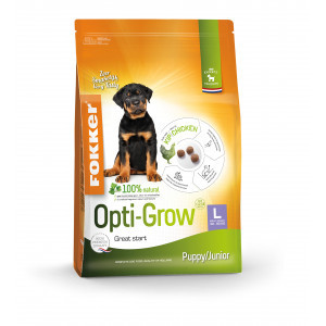 Fokker Opti-Grow L Puppy/Junior hondenvoer 2,5 kg