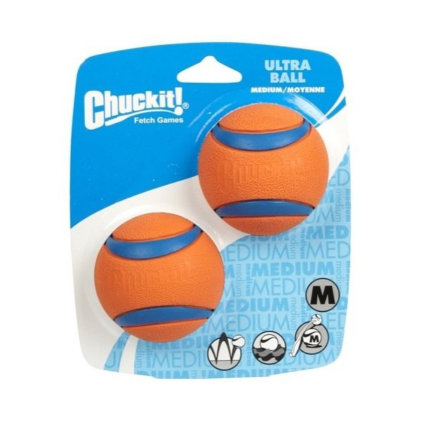 Chuck It Ultra Ball hondenspeelgoed Medium (2 stuks)