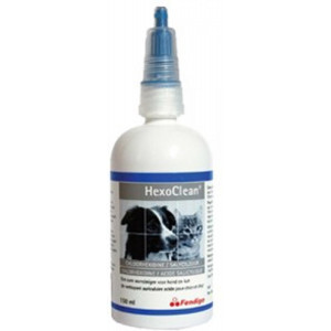 Hexoclean Oorreiniger voor hond en kat 2 x 150 ml