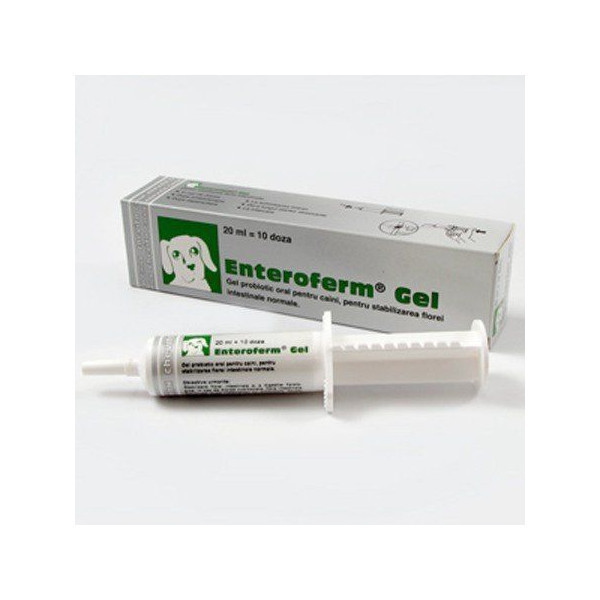 Enteroferm Gel voor de hond 20 ml