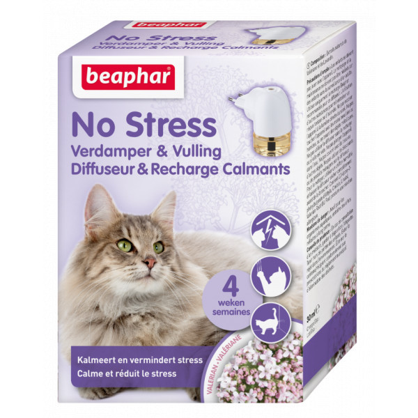 Beaphar No Stress Verdamper kat incl. vulling 2 stuks