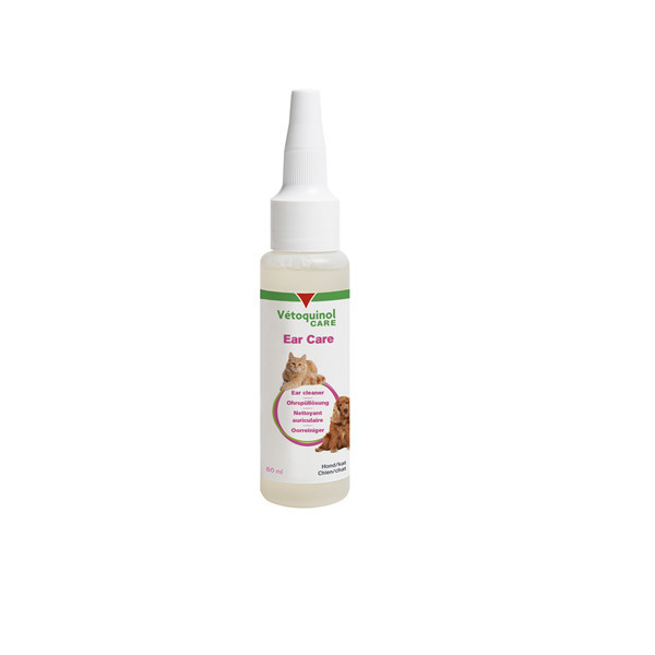 Vétoquinol Care Ear Care voor hond en kat 60 ml