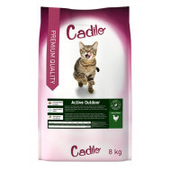 Cadilo Active Outdoor - premium kattenvoer 8 x 2 kg