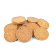 Brekz Snacks - Pure Meat Coins Eend 5 x 200 g (1x Lam, 1x Beef, 1x Kalkoen, 1x Eend, 1x Zalm)