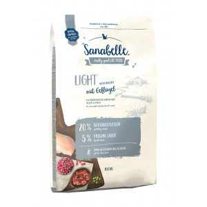 Sanabelle Light kattenvoer met gevogelte 10 kg