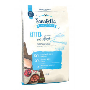 Sanabelle Kitten kattenvoer met gevogelte 10 kg