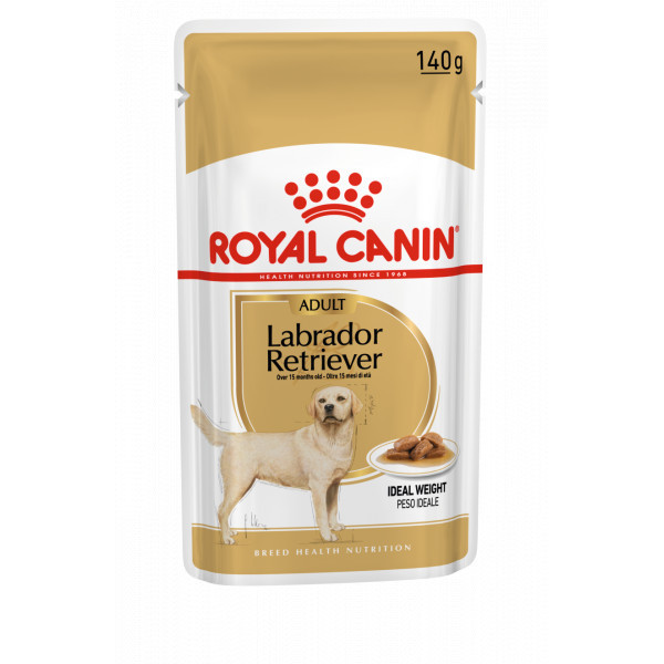 Royal Canin Adult Labrador Retriever natvoer (10 x 140 gr) 2 dozen (20 x 140 g)