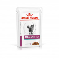 Royal Canin Veterinary Renal met vis natvoer kat 1 doos (12 x 85 g)