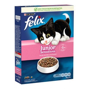 Felix Junior Sensations kattenvoer 2 x 1 kg