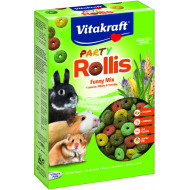 Vitakraft Rollis Party knaagdiersnacks 3 x 500 g