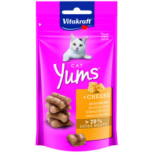 Vitakraft Cat Yums met kaas kattensnack (40 g) 6 verpakkingen