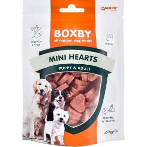 Boxby Mini Hearts hondensnack 100 g