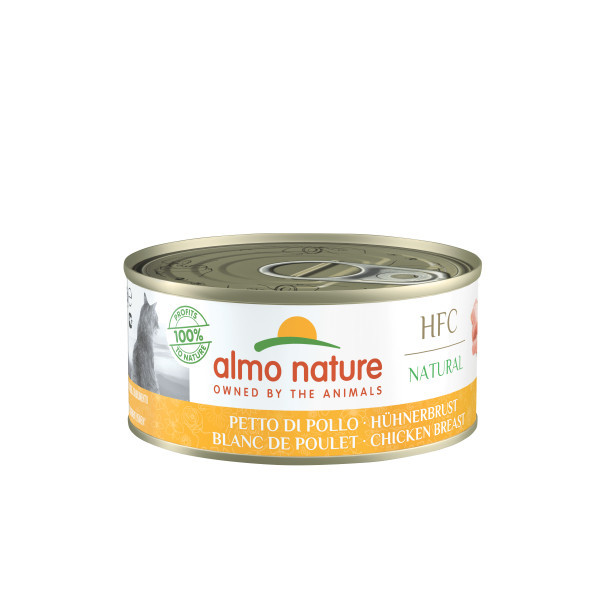 Almo Nature HFC Natural kippenborst natvoer kat (150 g) 24 x 150 g