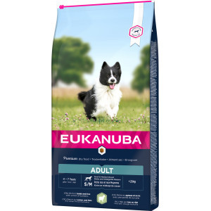 Eukanuba Adult Small Medium lam & rijst hondenvoer 2,5 kg