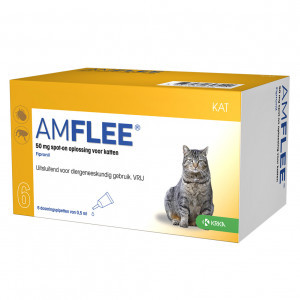 Amflee Spot-On 50 mg kat 3 pipetten