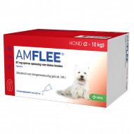 Amflee Spot-On 67 mg hond S 2 - 10 kg 2 x 3 pipetten