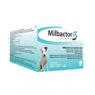 Milbactor Ontwormingsmiddel kleine hond/puppy 96 tabletten