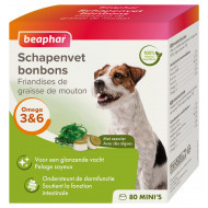 Beaphar Schapenvet Mini bonbons met zeewier voor de hond 1 verpakking