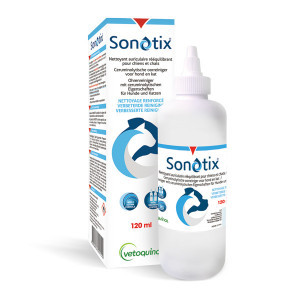 Sonotix Oorreiniger voor hond en kat 3 x 120 ml