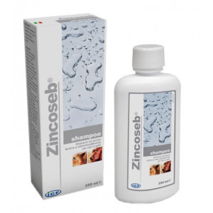 Zincoseb Shampoo voor hond en kat 2 x 250 ml