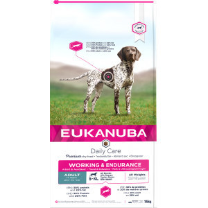 Eukanuba Adult Daily Care Working & Endurance hondenvoer 2 x 15 kg