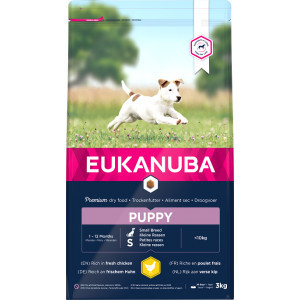 Eukanuba Puppy Small Breed kip hondenvoer 2 x 3 kg