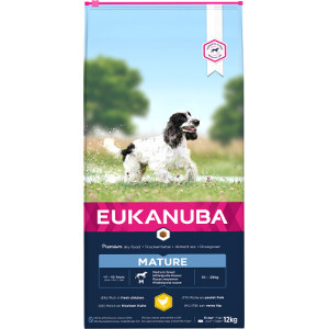 Eukanuba Mature Medium Breed kip hondenvoer 3 kg