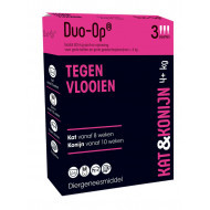 Duo-Op voor kat en konijn 80mg (4+ kg) 4 x 3 pipetten