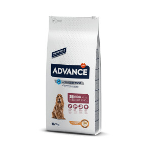 Advance Medium Senior met kip en rijst hondenvoer 2 x 12 kg