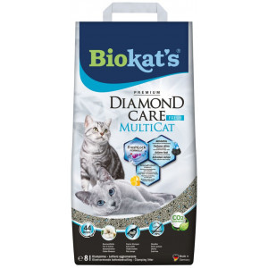 Biokat&apos;s Diamond Care Multicat Fresh kattenbakvulling 3 x 8 liter