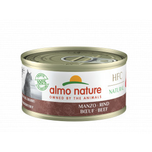 Almo Nature HFC Natural rundvlees natvoer kat (70 g) 24 x 70 g