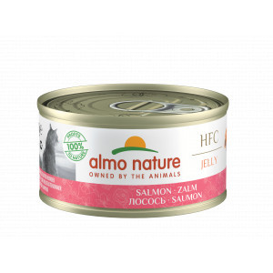 Almo Nature HFC Jelly zalm natvoer kat (70 g) 18 x 70 g