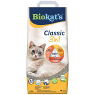 Biokat&apos;s Classic 3 in 1 kattenbakvulling 2 x 10 liter