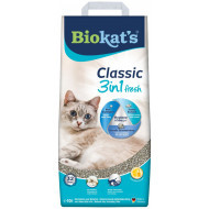 Biokat&apos;s Classic Fresh 3in1 Cotton Blossom kattenbakvulling 10 liter