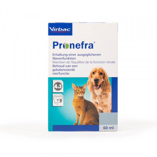 Virbac Pronefra voor hond en kat 2 x 60 ml