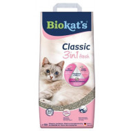 Biokat&apos;s Classic Fresh 3in1 babypoedergeur kattenbakvulling 2 x 10 liter