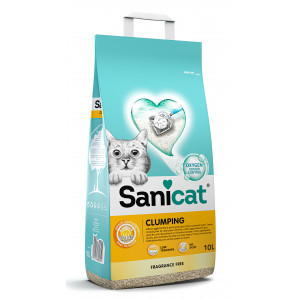 Sanicat Clumping geurloos kattenbakvulling 2 x 10 liter