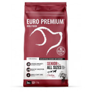 Euro Premium Senior 8+ Chicken & Rice hondenvoer 12 kg