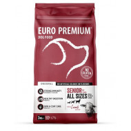 Euro Premium Senior 8+ Lamb & Rice hondenvoer 2 x 3 kg