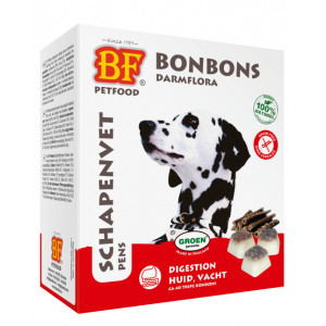 BF Petfood Schapenvet Maxi Bonbons met pens 1 verpakking