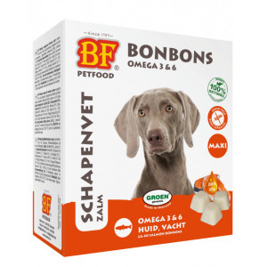 BF Petfood Schapenvet Maxi Bonbons met zalm 1 verpakking