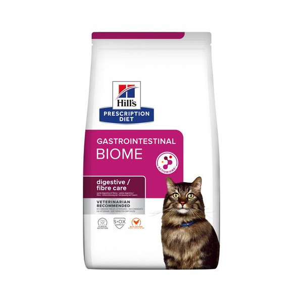 Hill&apos;s Prescription Diet Gastrointestinal Biome kattenvoer met kip 3 x 3 kg