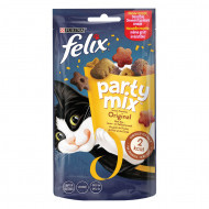 Felix Party Mix Original kattensnoep 60 gram 4 x 60 g