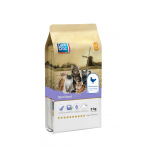 Carocroc 32/12 Sterilised met kip kattenvoer 2 kg