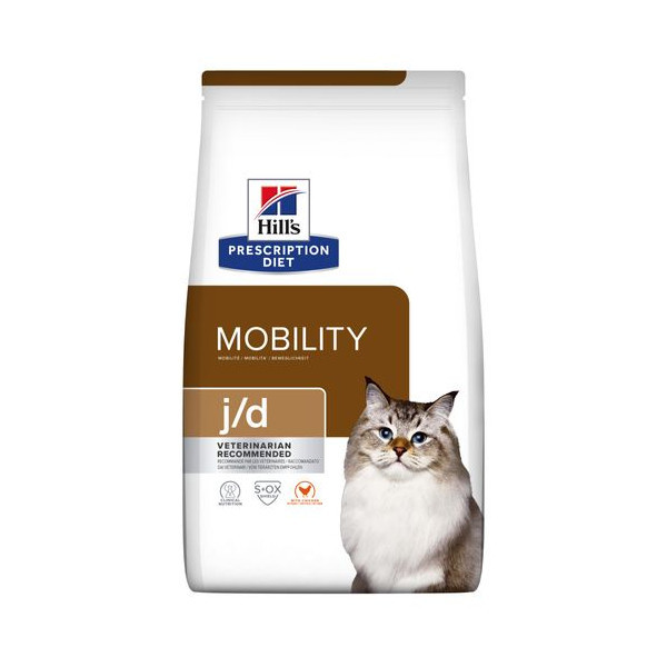 Hill&apos;s Prescription Diet J/D Mobility kattenvoer met kip 2 x 3 kg